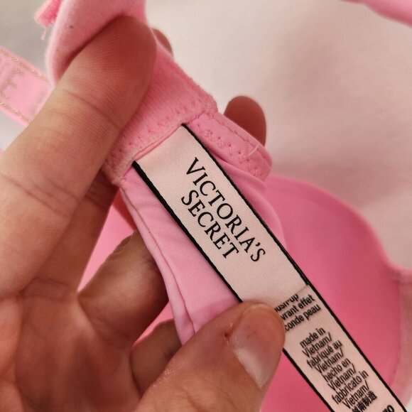 BUNDLE (2) Victoria's Secret T-Shirt Push Up Bras Convertible Adjustable 32A - Picture 6 of 16